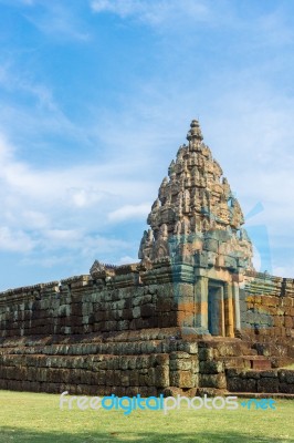 Prasat Hin Phanom Rung Is One Of Thailand Stock Photo