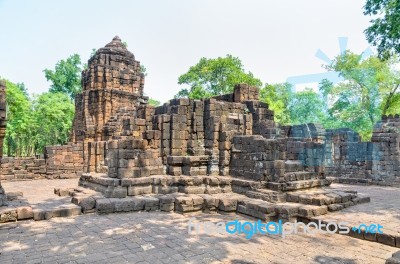 Prasat Mueang Sing Historical Park Stock Photo