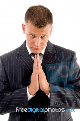 Praying Professional Stock Photo