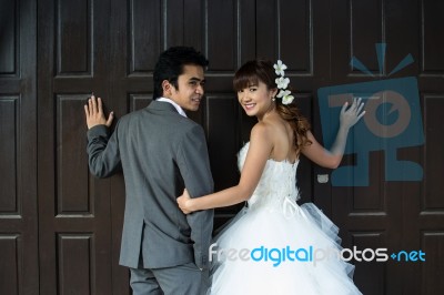 Pre Wedding Stock Photo