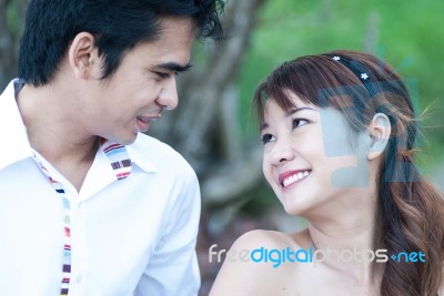 Pre Wedding Stock Photo