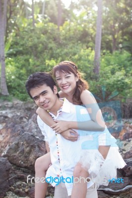 Pre Wedding Stock Photo