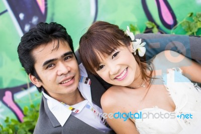 Pre Wedding Stock Photo