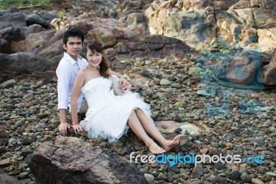 Pre Wedding Stock Photo