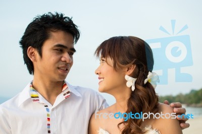 Pre Wedding Stock Photo