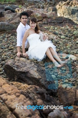 Pre Wedding Stock Photo