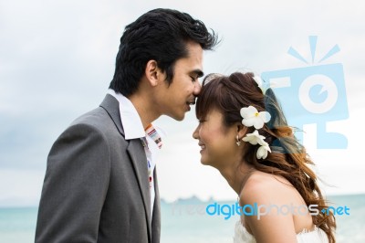 Pre Wedding Stock Photo