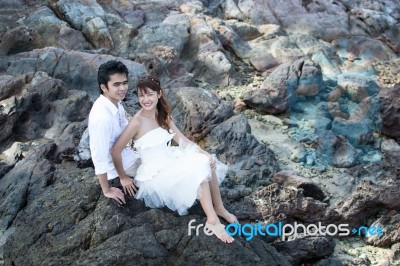 Pre Wedding Stock Photo