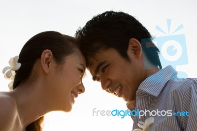 Pre Wedding Stock Photo