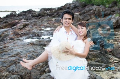 Pre Wedding Stock Photo