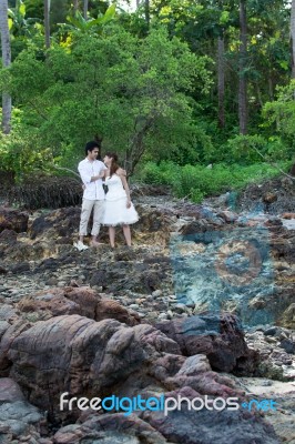 Pre Wedding Stock Photo