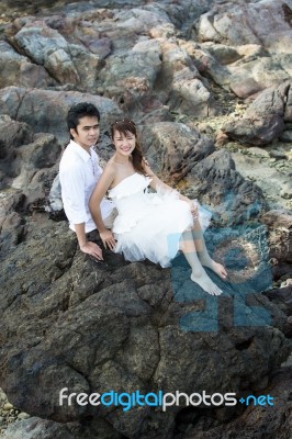 Pre Wedding Stock Photo