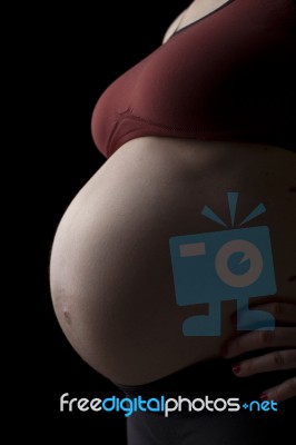 Pregnant Woman Stock Photo