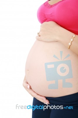 Pregnant Woman Stock Photo