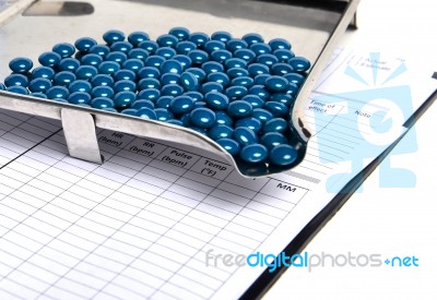 Prescription Medicine Stock Photo