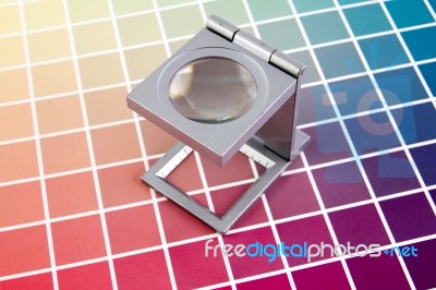 Press Color Management Stock Photo