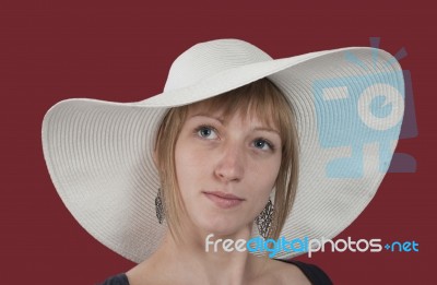 Pretty Lady Stock Photo