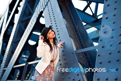 Pretty Young Girl Stock Photo