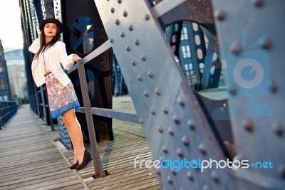 Pretty Young Girl Stock Photo