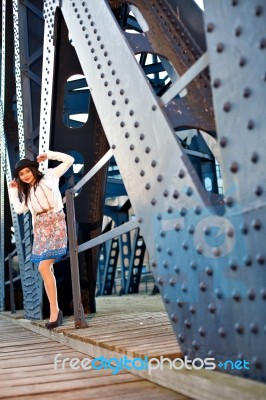 Pretty Young Girl Stock Photo