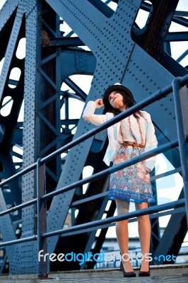 Pretty Young Girl Stock Photo