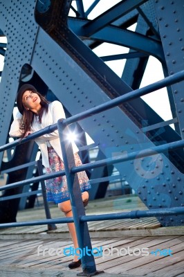 Pretty Young Girl Stock Photo