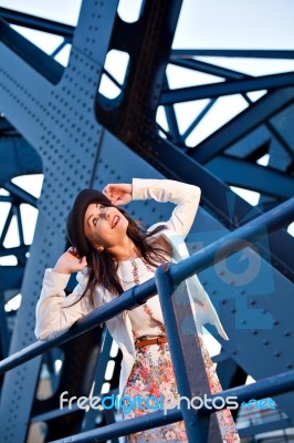 Pretty Young Girl Stock Photo