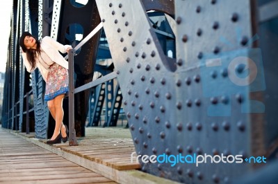 Pretty Young Girl Stock Photo