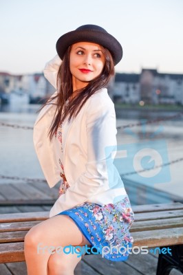 Pretty Young Girl Stock Photo