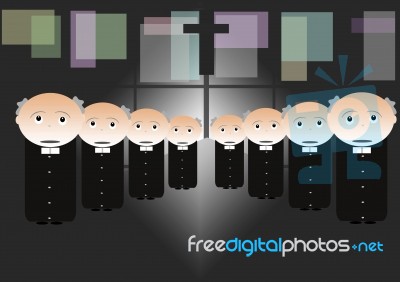 Priests Stock Image