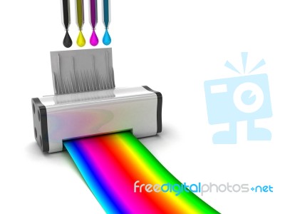 Printing Stock Image