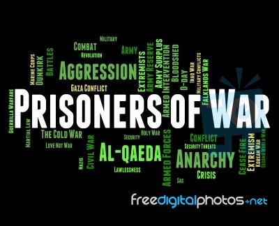 Prisoners Of War Shows Military Action And Bloodshed Stock Image