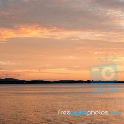 Pristine Beach At Wellington Point, Brisbane Stock Photo