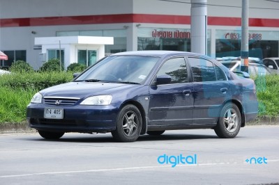 Private Honda Civic.  Stock Photo