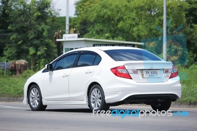 Private Honda Civic.  Stock Photo