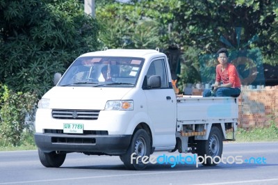 Private Pick Up Truck Stock Photo