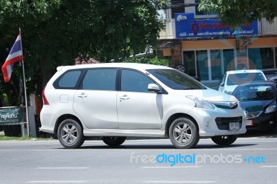 Private Toyota Avanza Car Stock Photo