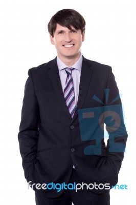 Professional And Successful Businessman Stock Photo