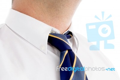 Professional Man's Tie Stock Photo