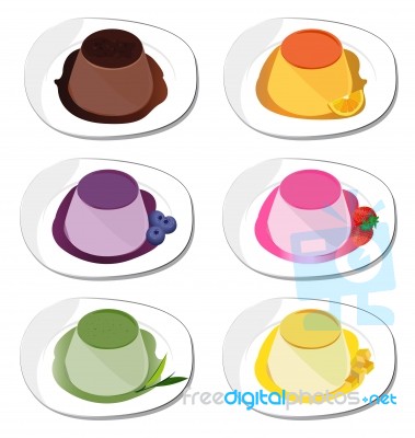 Pudding Stock Image