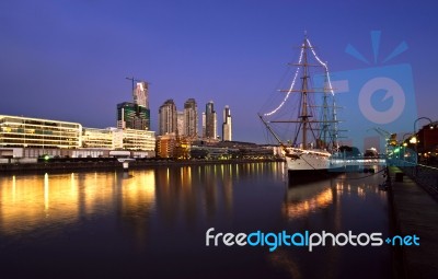 Puerto Madero, Buenos Aires, Argentina Stock Photo