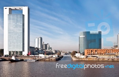 Puerto Madero, Buenos Aires, Argentina Stock Photo