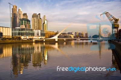 Puerto Madero, Buenos Aires, Argentina Stock Photo