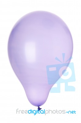 Purple Balloon Stock Photo