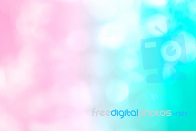 Purple, Blue And Pink Pastel Blurred Bokeh Background Stock Image