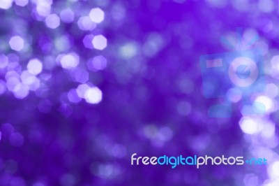 Purple Bokeh Stock Photo