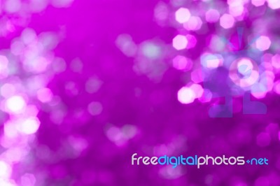 Purple Bokeh Stock Photo