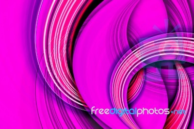 Purple Color Curve Scene Stock Photo