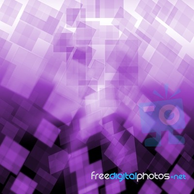 Purple Cubes Background Means Repetitive Pattern Or Wallpaper Stock Image