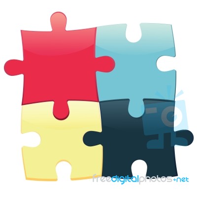 Puzzle Stock Image